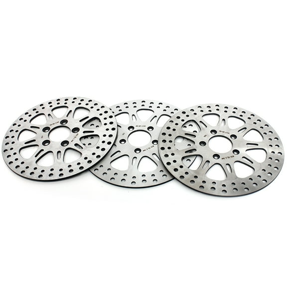 11.5" Front Rear Brake Rotors for Harley Road Glide Road King FLHR Electra Glide