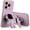 Purple, variant on Compatible with Tecno Spark 20 Pro Case with Plating Creative Astronaut Cartoon Holder Pink, for Tecno Spark 20 Pro Phone Case Silicone Shockproof Stand Soft TPU Protective Slim Cover (Blue)