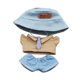 thumbnail image 2 of 4x Mini ropa para muñeca de 6 pulgadas, conjunto de pantalones para muñeca, ropa cómoda, ropa para muñeca con sombrero para muñeca colgante, edad 5-7 Estilo A, 2 of 8