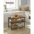 VASAGLE Kitchen Island