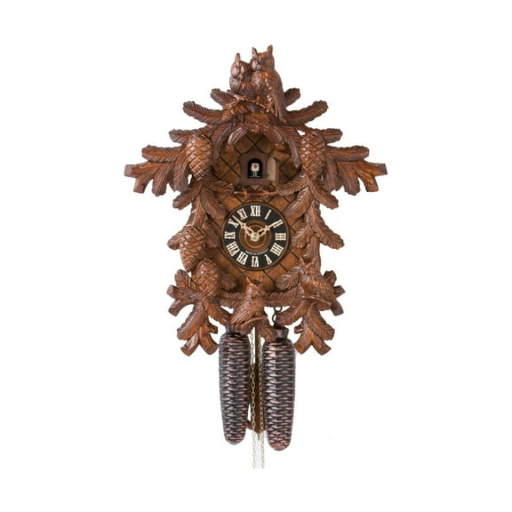 Cuckoo Clock 4 Owls