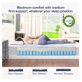 King Size Mattress, 10 inch Cooling Gel Memory Foam Mattress in a Box