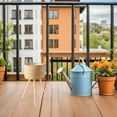 thumbnail image 4 of LEDMOMO Rustic Style Wooden Planter Holder with Woven Flower Pot Rack for Home, 4 of 7