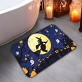 thumbnail image 4 of Halloween Bathroom Carpet Non Witch Mat for Home Entryway Living Room Bathtub Kitchen Decorative Rug, 4 of 7