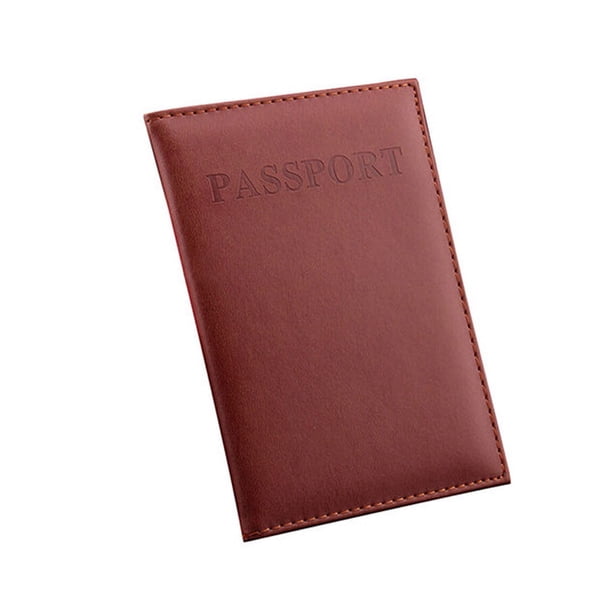 Funda De Cuero PU Para Pasaporte De Moda huangjie unisex