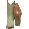 thumbnail image 4 of The Western Shops Men’s Crocodile Alligator Print Snip Toe Cowboy Boot 12 inch Shaft, 4 of 4