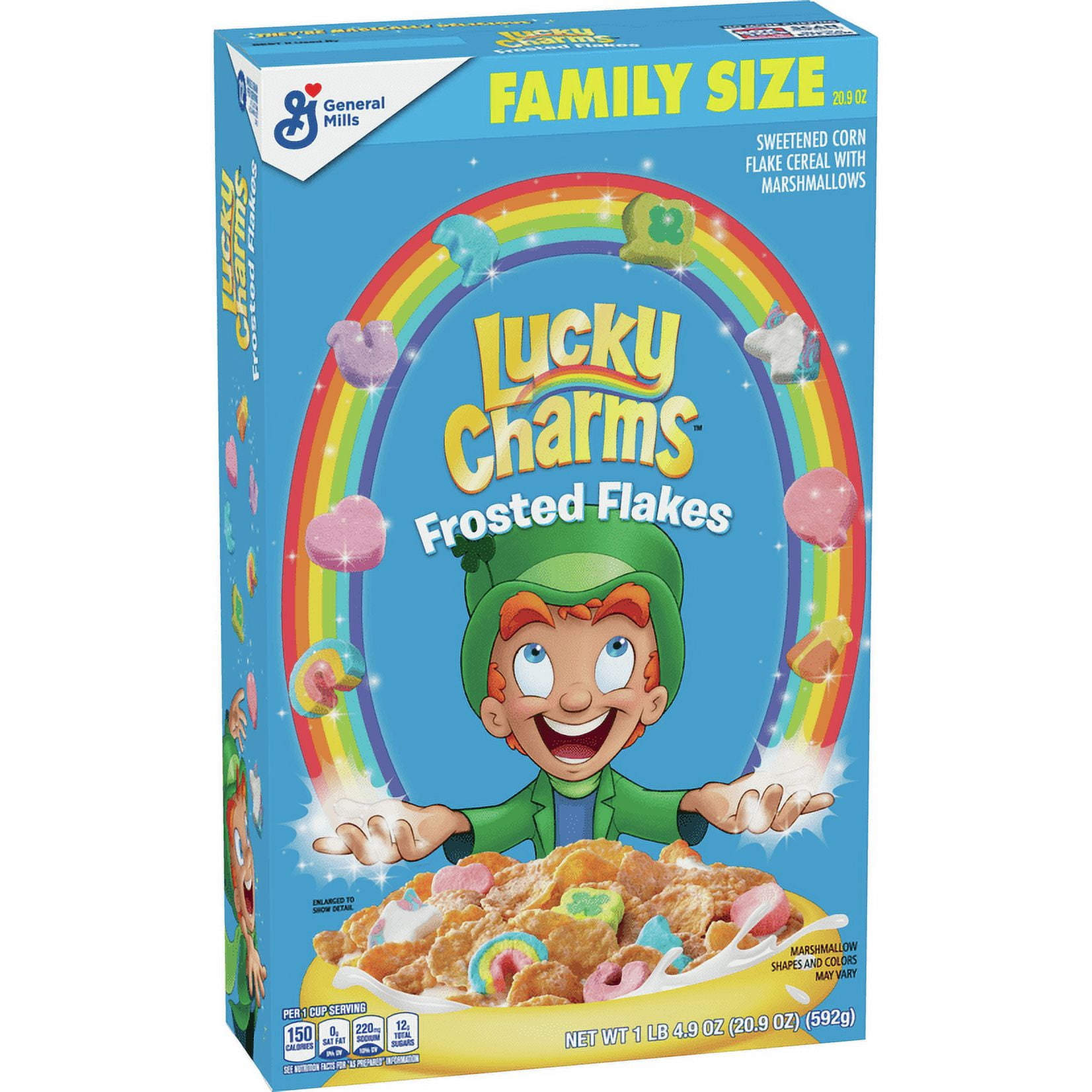 Lucky charms frosted flakes best sale walmart