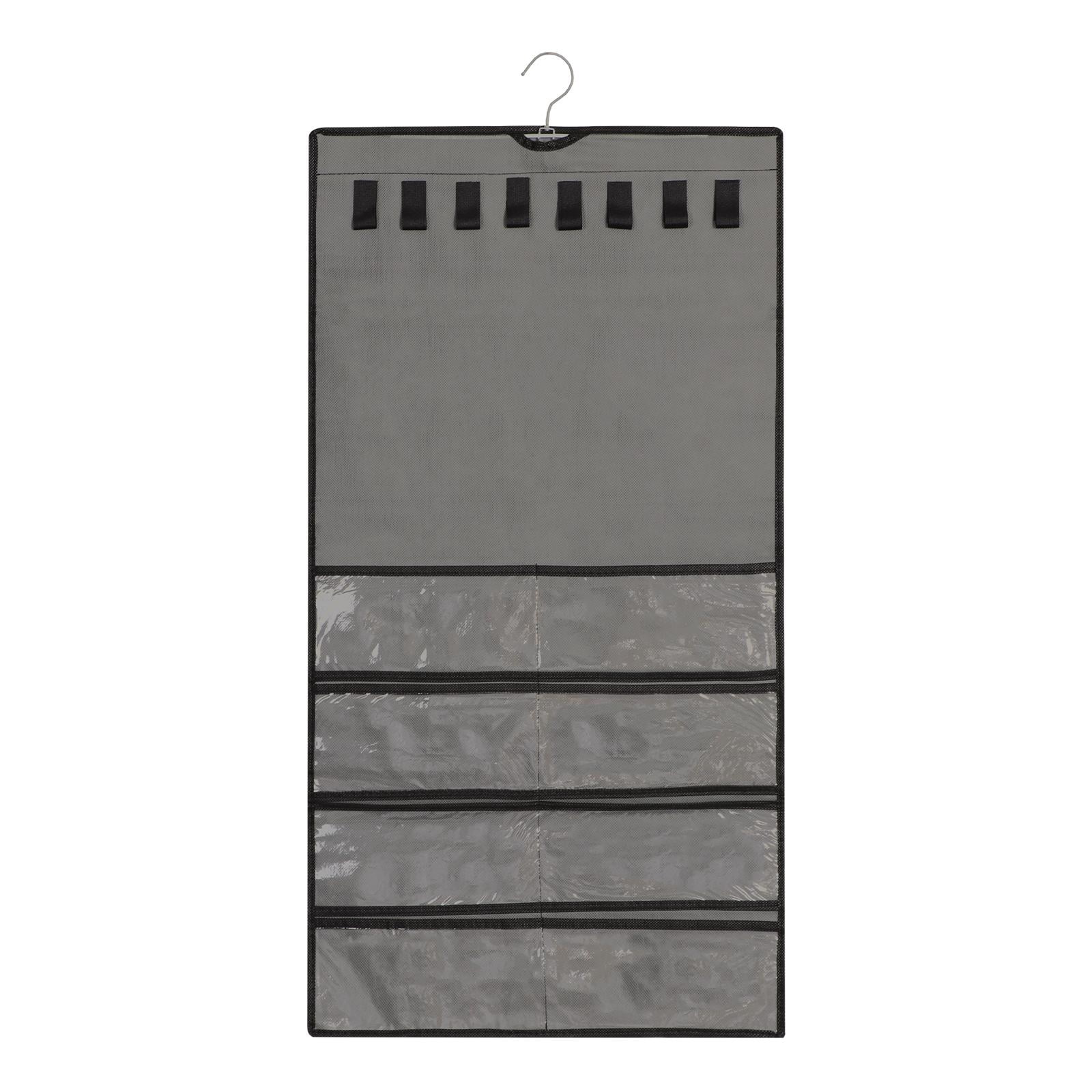 Hanging Jewelry Organizer, Jewelry Roll Gift Double Sided Women Earrings Display, Earrings Hanger Jewelry Holder for Wall Closet Watches Rings