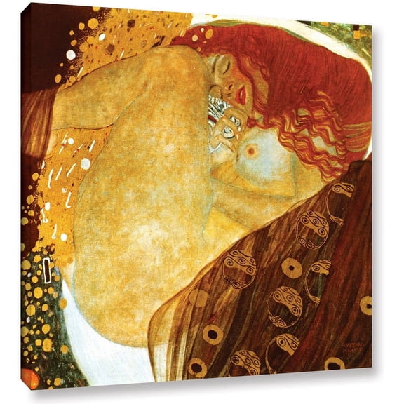 Gustav Klimt "Danae" Gallery-Wrapped Canvas