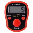thumbnail image 1 of JShteea 0-99999 Contador dedos LCD Contador electrónico luminoso LED (Rojo), 1 of 9
