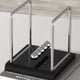 thumbnail image 3 of Injueey Juguete de equilibrio de cuna oscilante para decoración de escritorio de oficina, péndulo de Metal para bola de oficina Decoración del hogar todo negro, 3 of 6