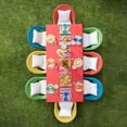 thumbnail image 3 of BrylaneHome 16 Piece Santa Fe Dinnerware Set (Service for 4), Includes Dinner & Salad or Dessert Plates, Bowls, Mugs, Colorful Stripe Southwestern Fiesta Pattern, 3 of 4