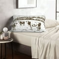 thumbnail image 6 of Susaid Cows Grazing On The Meadow 2 Print Pillowcases Multiple Size, Pillow Cover Super Soft Envelope Closure Standard Pillow Case-20"x30", 6 of 6