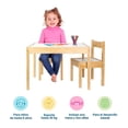 thumbnail image 2 of Mesa y Sillas Shimy para Niños Montessori de Madera, 2 of 8