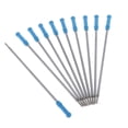 thumbnail image 4 of Rongfmy 10pcs / pack Metal Ballpoint Pen Refills Ink Ballpoint Pen Replacement Blue, 4 of 6