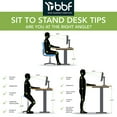 thumbnail image 4 of Bush Business Furniture HAT4824HCBK 48 x 24 in. Move 80 Series Electric Height Adjustable Standing Desk - Hansen Cherry, 4 of 8