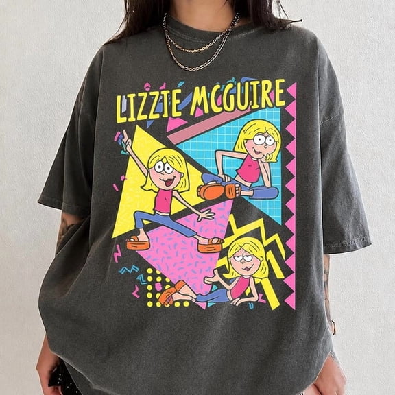 Lizzie McGuire Shirt, 90s Cartoon T-Shirt, Soft Cotton Apparel