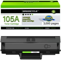 greencycle 105A Compatible Toner Cartridge Replacement for HP 105A 105 W1105A 1105A to use in Laser MFP 137fnw 135a 135w 107a 107w Printer - 1 Pack, Black