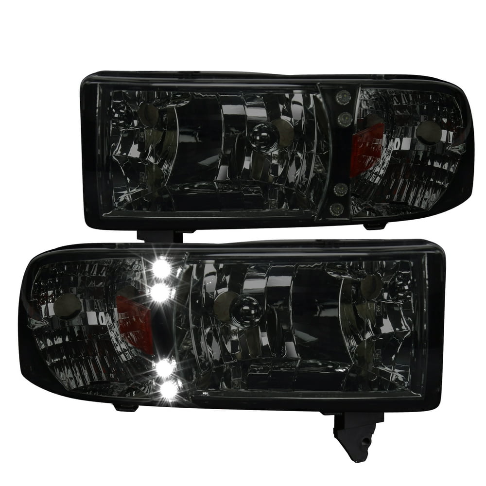 Spec-D Tuning Led 1Pc Headlights for 1994-2001 Dodge Ram Head Light