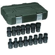 GearWrench 84918N 15-Piece Metric 3/8 in. Drive 6 Point Universal Impact Socket Set