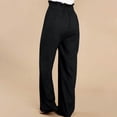 thumbnail image 5 of Pantalones Largos De Mujer, Pantalones Casuales De Cintura Alta Para Mujer Con Cinturón Para La Vida Diaria ANGGREK Otros, 5 of 5