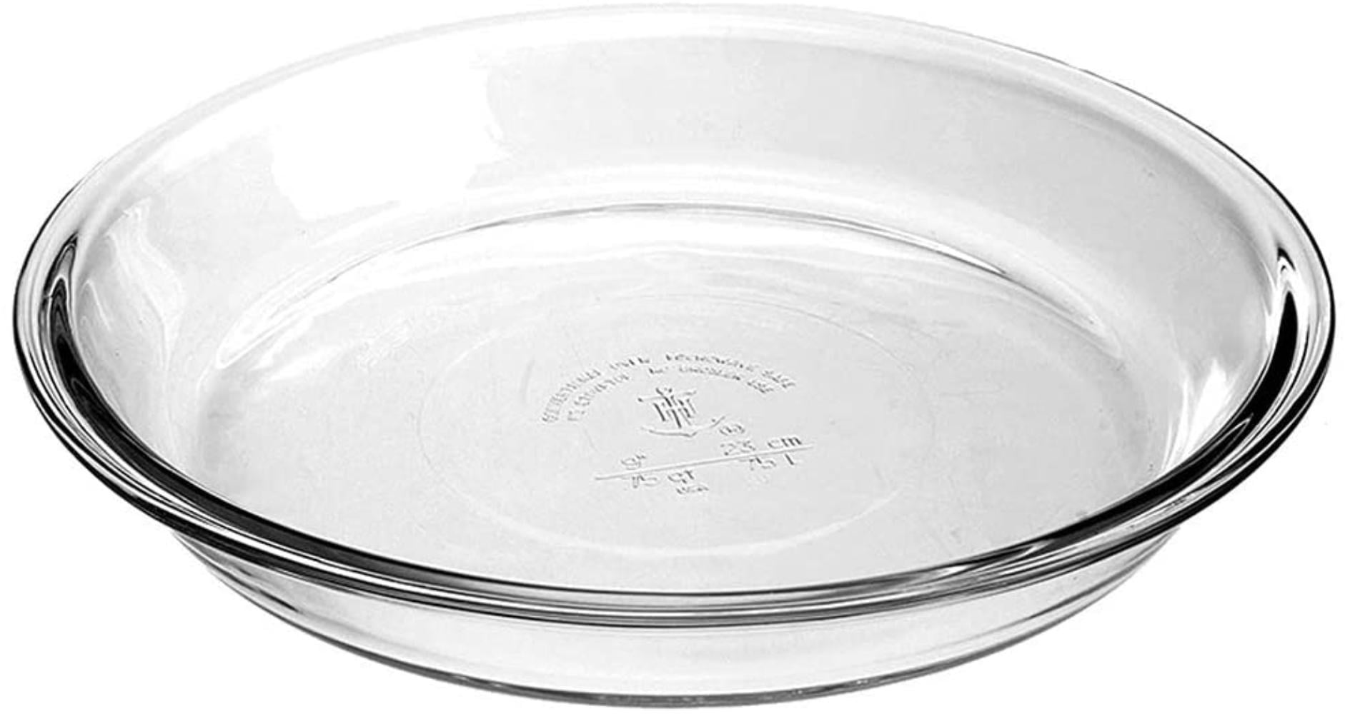 1 Qt  Handles Anchor Hocking Ovenware Deep Dish Fluted Edge Pie Plate Baker 9" 