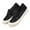 Black, variant on CaiJunJia Slip Ons Womens Casual Canvas Sneakers for Women Comfortable Flats Breathable Padded Insole Slip on Sneakers Women Low Slip on Shoes