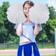 thumbnail image 2 of Pompones brillantes con mango blanco de Spirit Accessories para baile y deportes, 2 of 8
