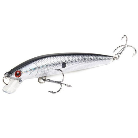 Blarkrus PRO SHAD WEEDLESS black minnow 10cm 9g fishing lure AU soft COD BASS E6Y4