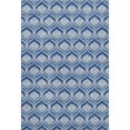thumbnail image 2 of Addison Rugs Mayfield Premium Machine Washable Transitional Stripes Navy Rectangle Rug, 10' x 14', 2 of 6