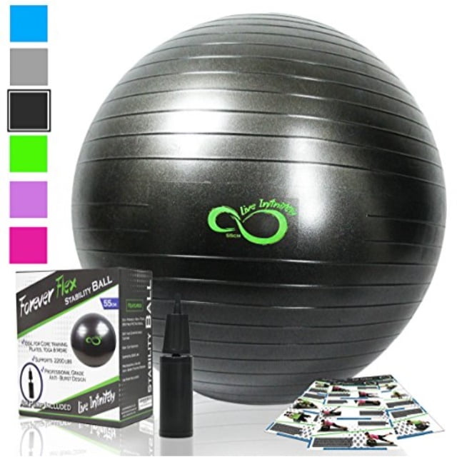 exercise ball professional grade exercise equipment anti burst tested