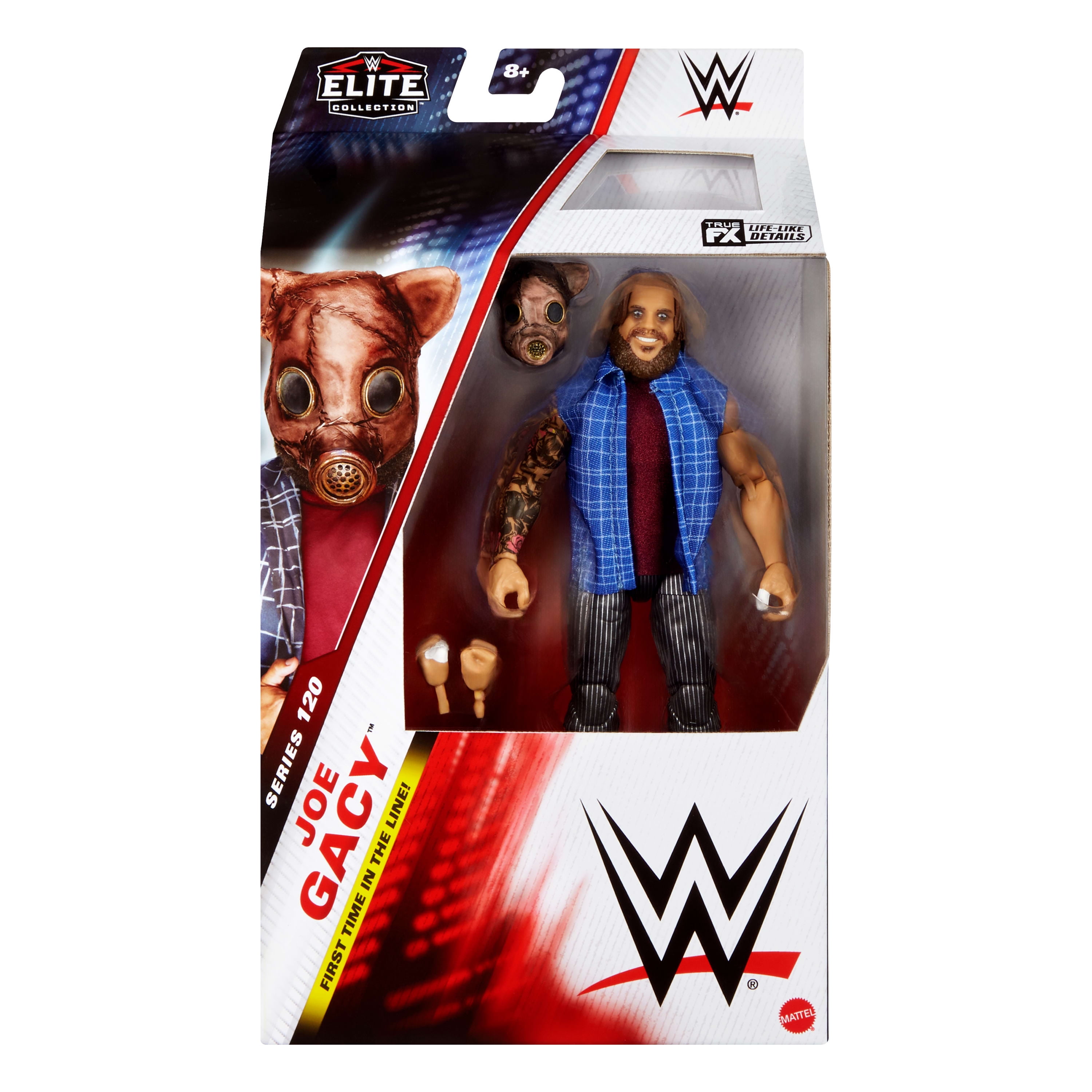 WWE Elite Joe Gacy Action Figure, Series #120, 6-inch Collectible with Articulation & Accessories