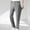 #Gray, variant on DPTALR Men's Summer Casual Thin Solid Color Button Pocket Ice Silk Pants, Full Length, Gray Big and Tall Men XL