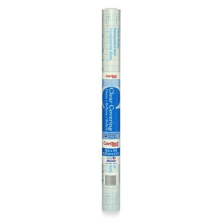 Kittrich Con-Tact Contact Adhesive Roll, Clear Glossy - 6 Roll