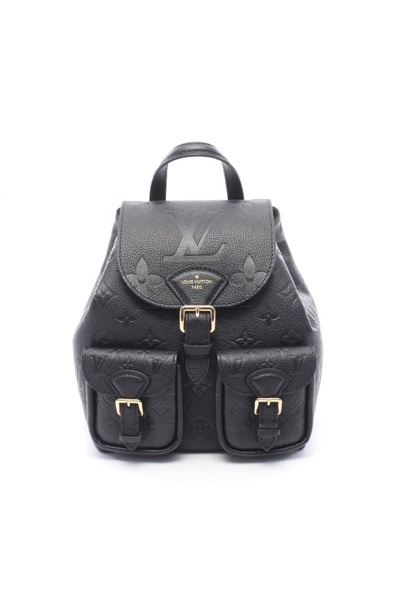 Pre-Owned Louis Vuitton LOUIS VUITTON Backpack Monogram Empreinte Noir Rucksack Handbag Leather...