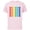 Soft Pink, variant on Disney Mickey Mouse Rainbow Icons - Short Sleeve Cotton T-Shirt for Adults -Customized-Natural