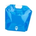 thumbnail image 2 of Bolsa de almacenamiento de agua de 10 l, jarra de agua plegable de emergencia para barbacoa, viajes y mochileros. Azul, 2 of 8