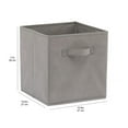 thumbnail image 2 of Cubos de almacenamiento plegables, asas cosidas de fácil agarre para un manejo y transporte suaves, 2 of 5