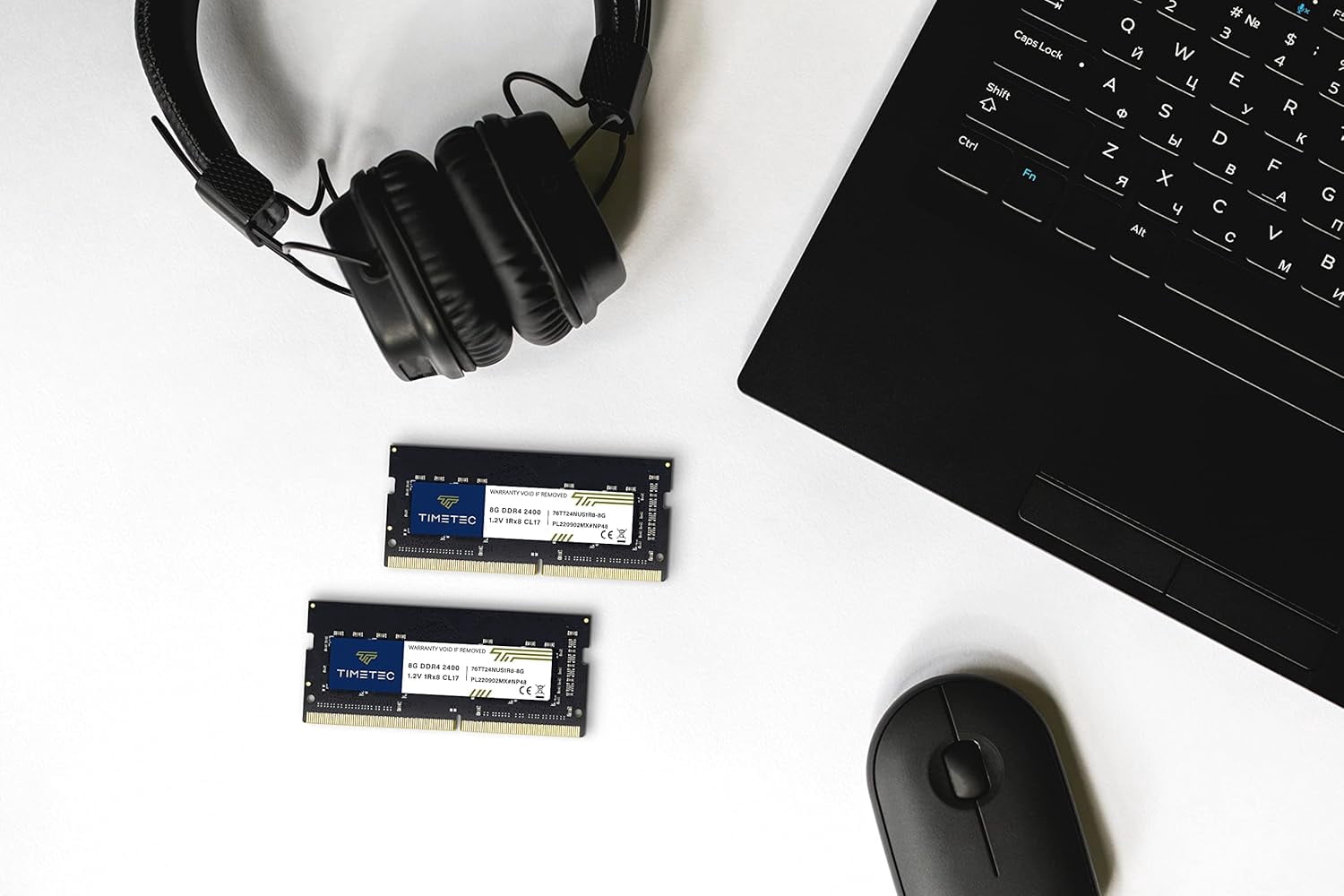 Timetec 16GB Kit (2x8GB) DDR4 Laptop RAM Memory, 2400MHz PC4-19200, SODIMM 260-Pin, Non-ECC Unbuffered, 1.2V CL17, Single Rank 1Rx8