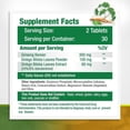 thumbnail image 3 of GreeNatr Panax Ginseng + Ginkgo Biloba Tablets - Premium Gluten Free / Veggie Superfood, 3 of 8