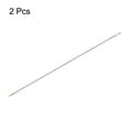 thumbnail image 3 of Uxcell Upholstery Needle Large Eye Stitching Extra Long Sewing Needles Straight Hand Needles Easy to Thread Stainless Steel Silver 10in, 3 of 5