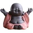 thumbnail image 1 of Estatuas de Buda creativas Estatua de Buda pequeña de cerámica Figura de monje lindo Manualidades creativas para bebés Muñecas Adornos Regalo Cerámica delicada china Arte y artesanía JFHHH pequeña, 1 of 5