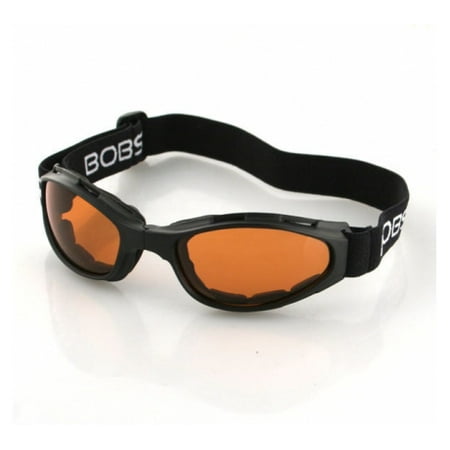 Bobster Crossfire Small Folding Goggles, Anti-Fog Lens