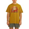 thumbnail image 1 of Junk Food - Camiseta con gráfico de flores Budwiser para hombre, amarillo, pequeño, 1 of 5