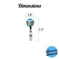 thumbnail image 4 of Glacier Bay National Park Alaska Retractable Reel ID Badge Key Card Name Tag Holder with Clip, 4 of 7
