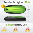thumbnail image 5 of Hand Warmers Rechargeable 2 Pack, 14000mAh Electric Hand Warmers with Charging Case, Quick Charge Portable Heater,Gifts for Christmas, Winter, Outdoor, Camping, Hunting Accessories, Green, 5 of 13