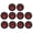 Black/Red, variant on BIMZUC Cat Paw Thumb Grips Cover Joystick Rocker Silicone Cap Universal Gamepad Controller Replacement Parts for Enhanced Gaming Experience Ten Pieces Set Black Base Red Claw