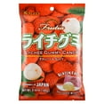 thumbnail image 2 of Kasugai Gummy Candy Lychee Flavor Pack 1 Plus NineChef Coffee Spoon , Product of Japan, Gluten Free, 2 of 7