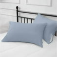 thumbnail image 4 of A1HC 100% Organic Cotton Pillowcase, 300 Thread Count, 2-Piece GOTS Certified , Fair Trade Certified, Soft & Silky Sateen Weave, 4 of 7