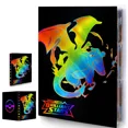 thumbnail image 1 of Trading Card Holder Card Album Binder, Protection Folder Book Collectible Card Album, 4-Pocket with 30-Pages 240-Trading Cards Capacity, Present for Children-AAB2, 1 of 5